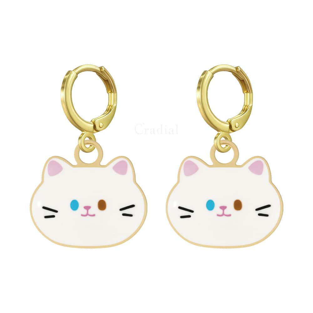 Poppy Cat Earrings