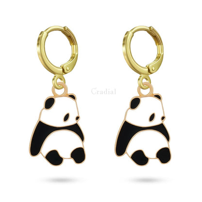 Sitting Panda Earrings