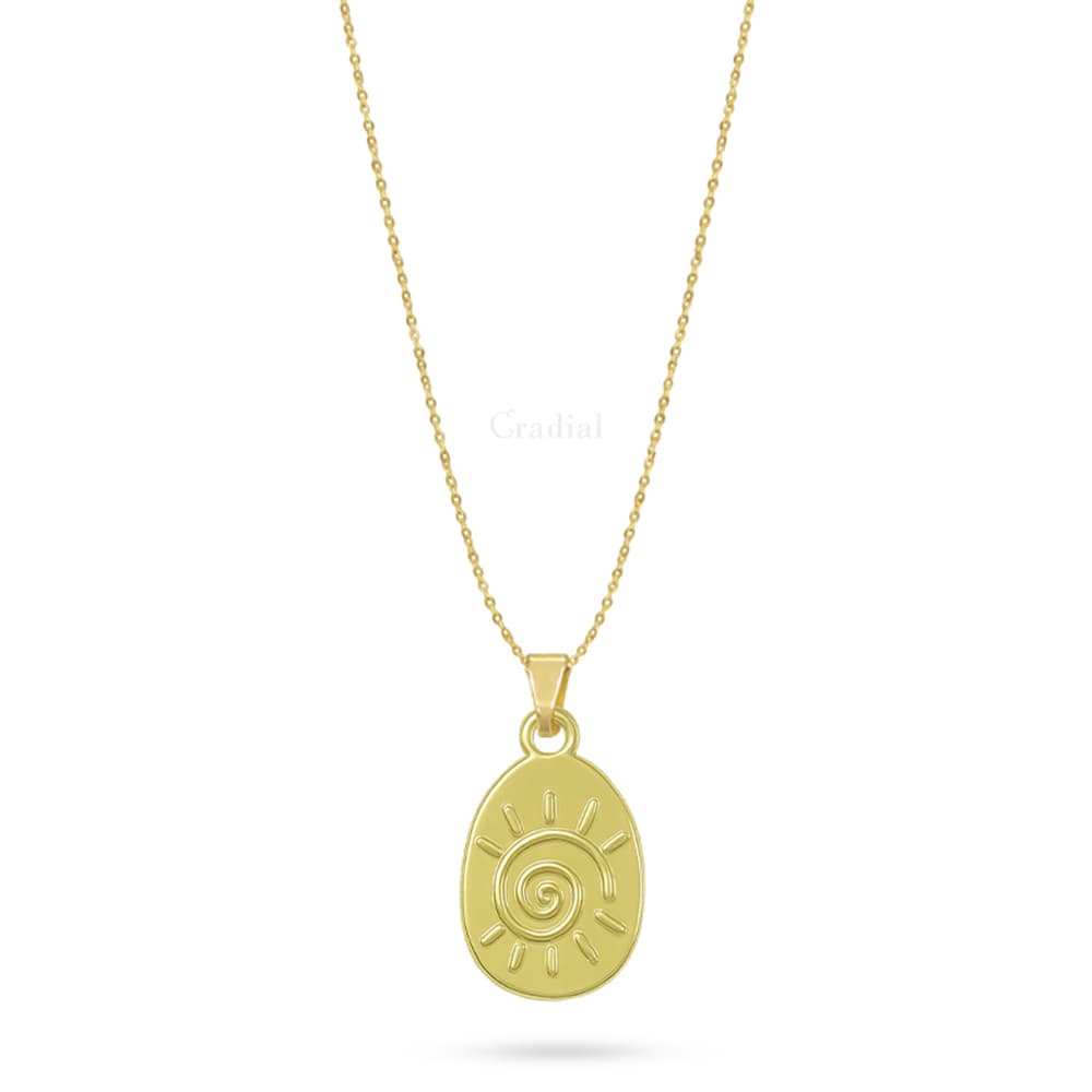 Spiral Seal Necklace