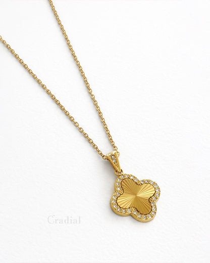 Sun Clover Necklace