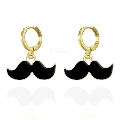 The Moustache Earrings