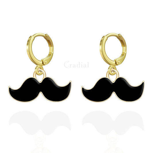 The Moustache Earrings
