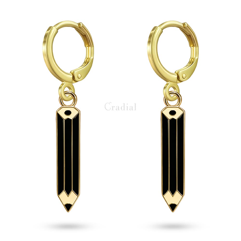 The Pencil Earrings