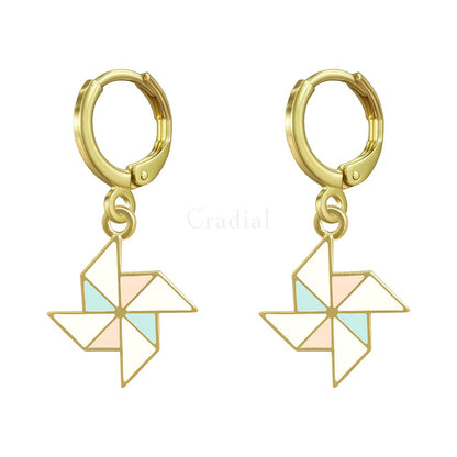 The Pinwheel Earrings