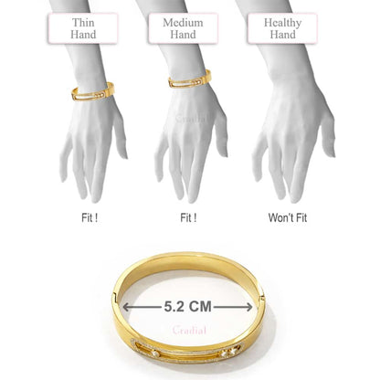 Tiny Arcus Baby Bangle