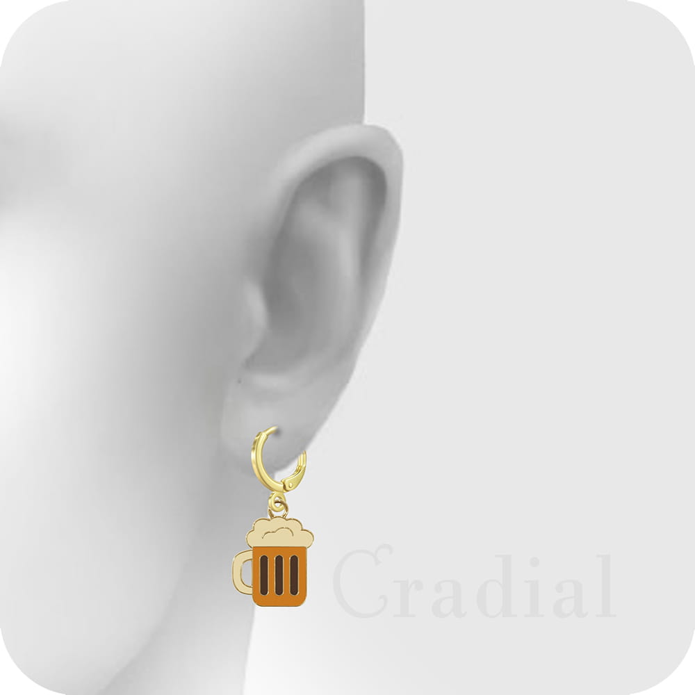 Beer Earrings