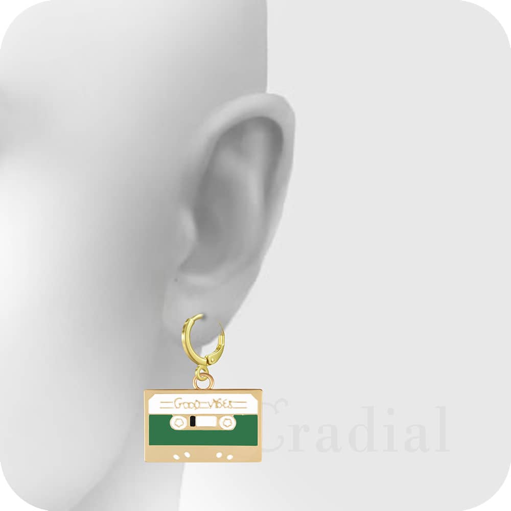 Cassette Earrings