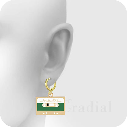Cassette Earrings