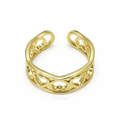 Coralove Gold Ring
