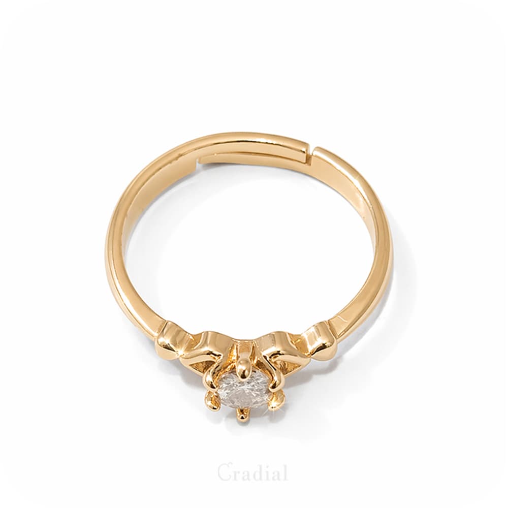 Diacrown Gold Ring
