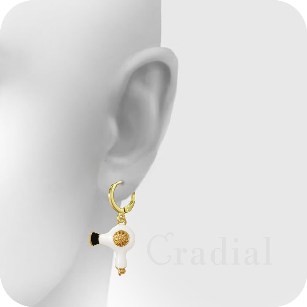 Hair Dryer Earrings