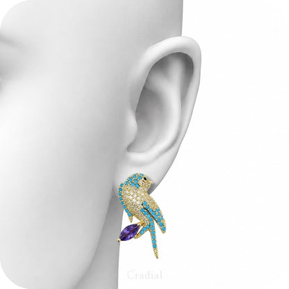 Jardin des Oiseaux Earrings