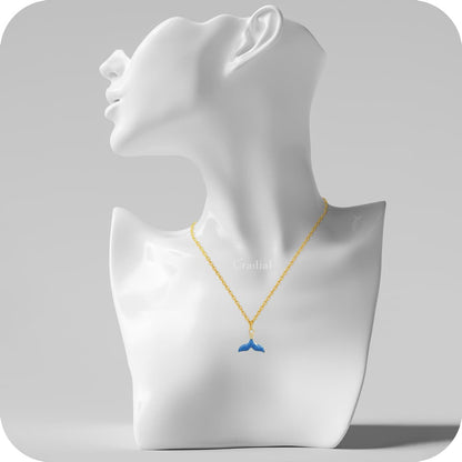 Blue Aureal Necklace