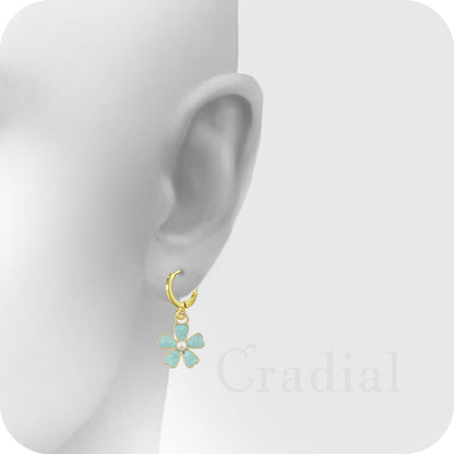 Blue Pearlette Earrings