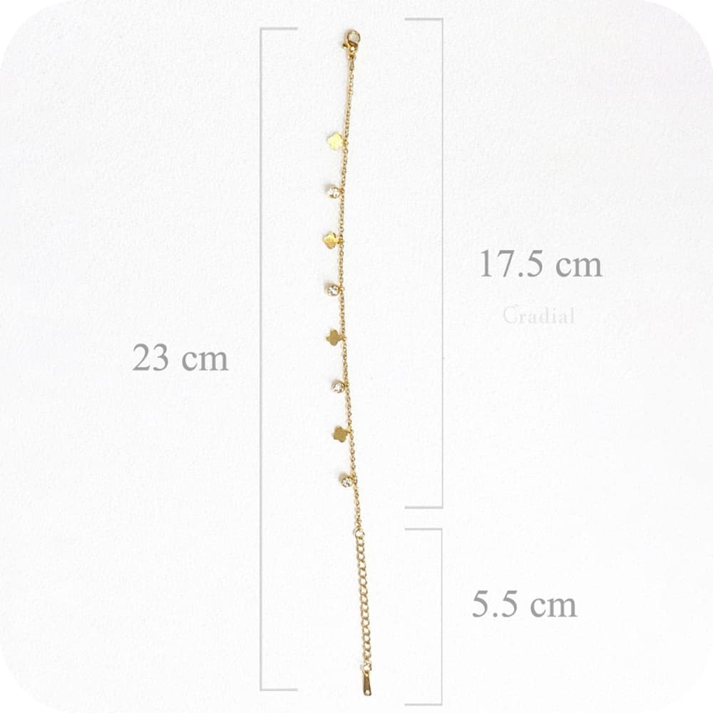 Clover Drape Bracelet