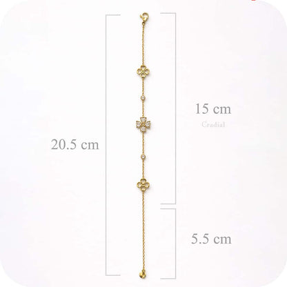 Clover Gold Bracelet