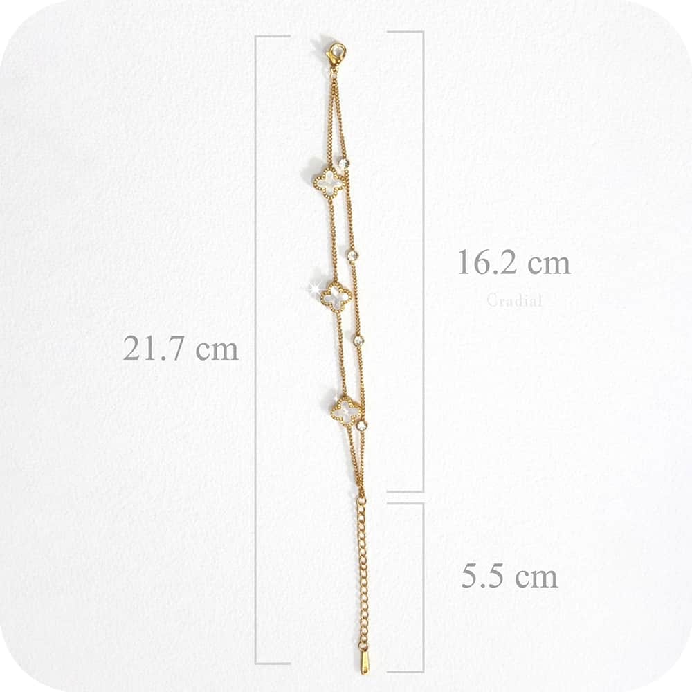 Clover Trace Bracelet