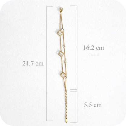 Clover Trace Bracelet