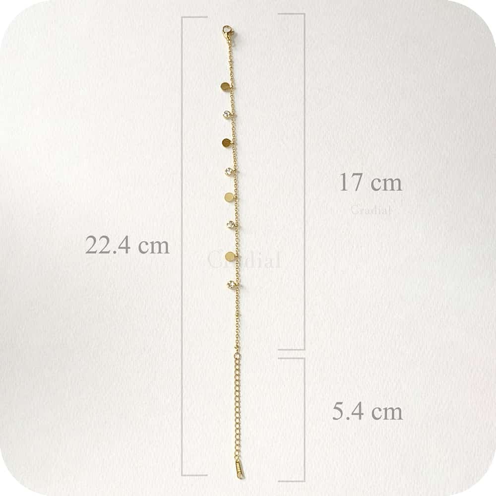 Disc Trail Bracelet