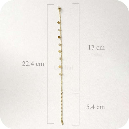 Disc Trail Bracelet