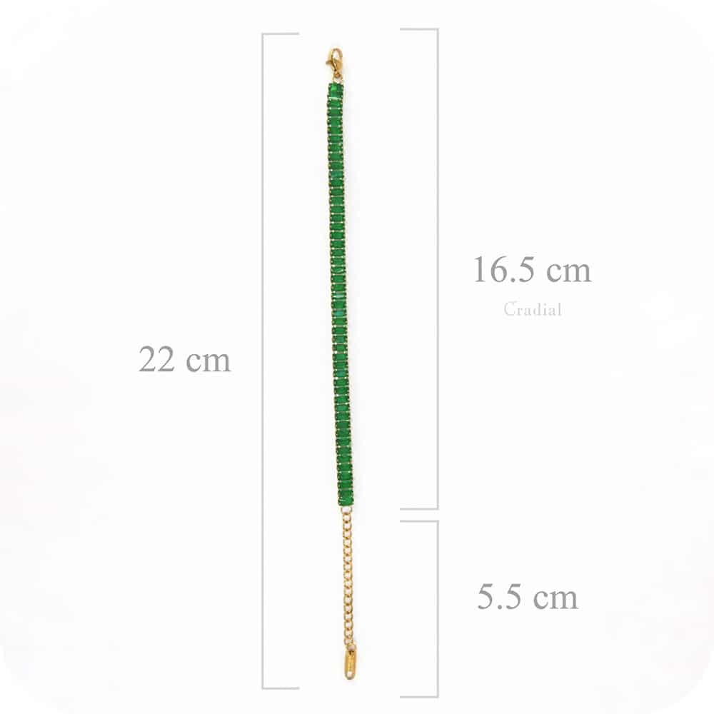 Emerald Tennis Bracelet