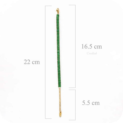 Emerald Tennis Bracelet