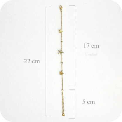 Flower Form Bracelet