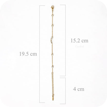 Shooting Star Gold Bracelet