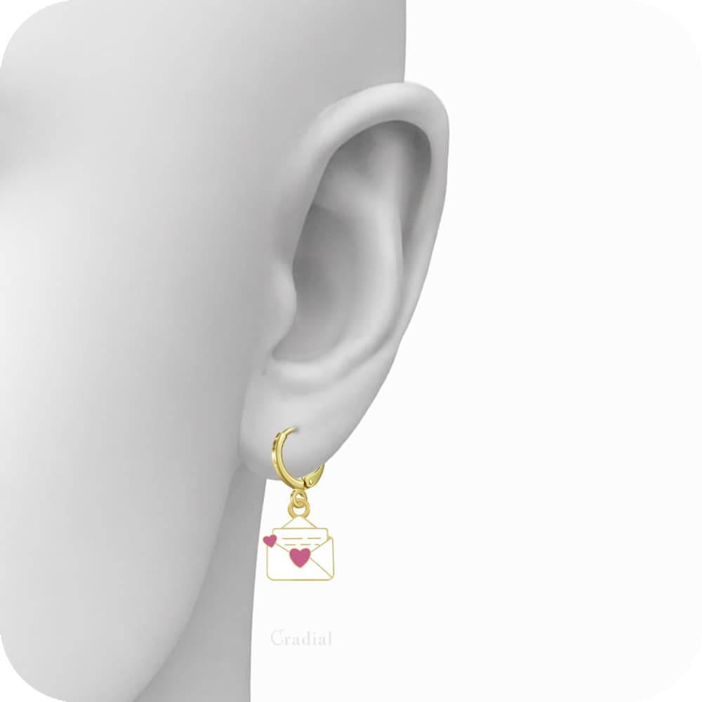 Letter Earrings