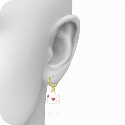 Letter Earrings