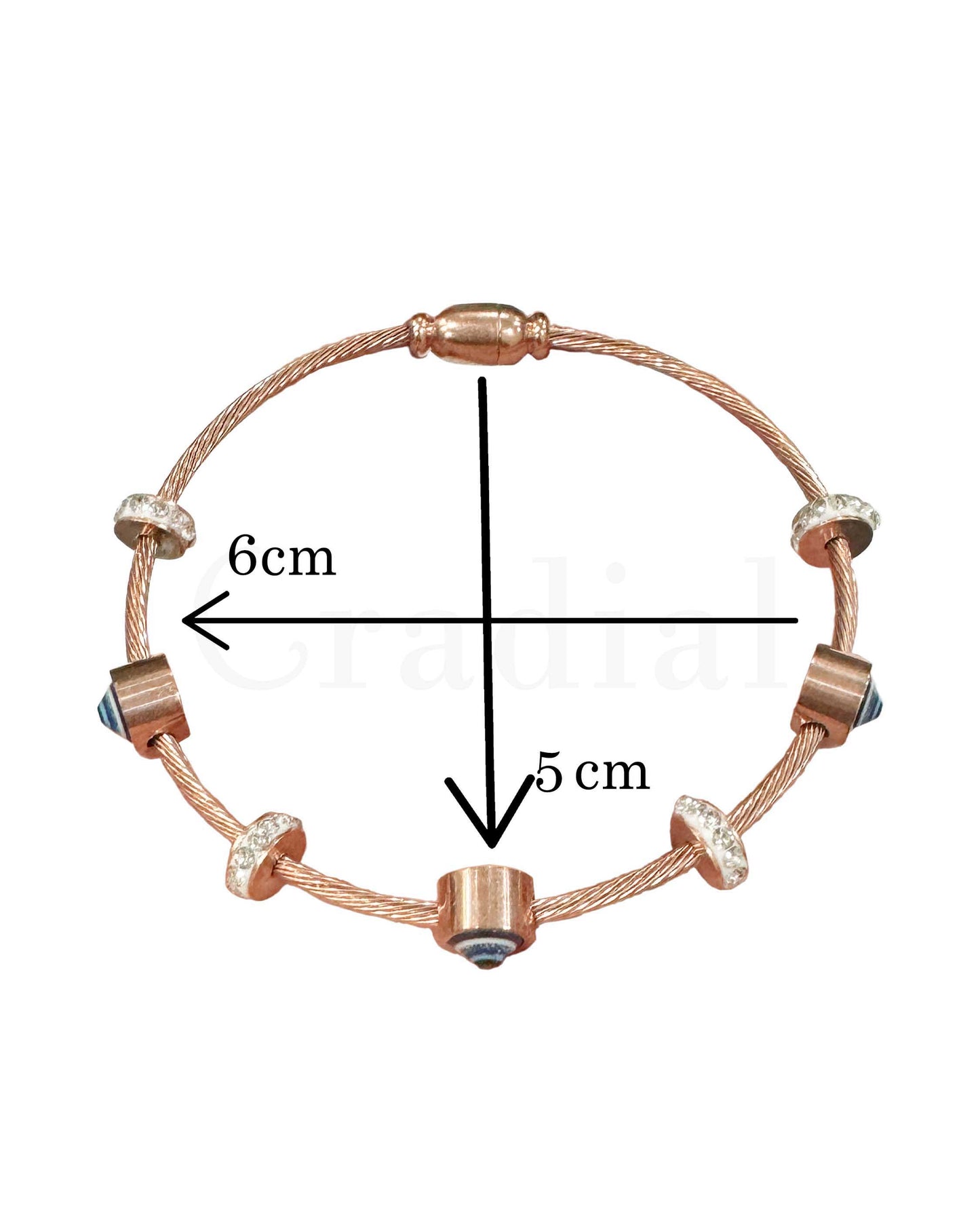 Nureya Rose Gold Bangle