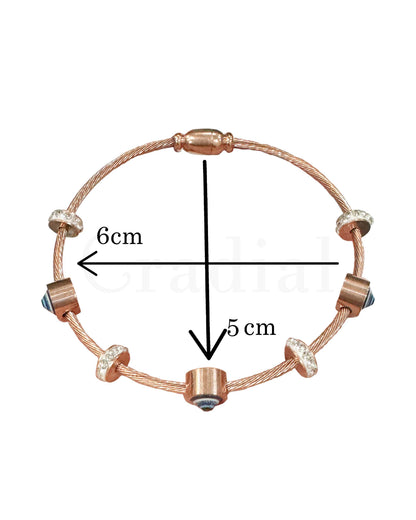 Nureya Rose Gold Bangle