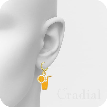 Orange Juice Earrings