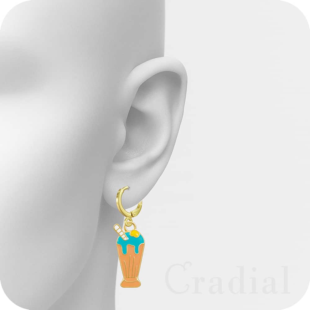 Orange Smoothie Earrings