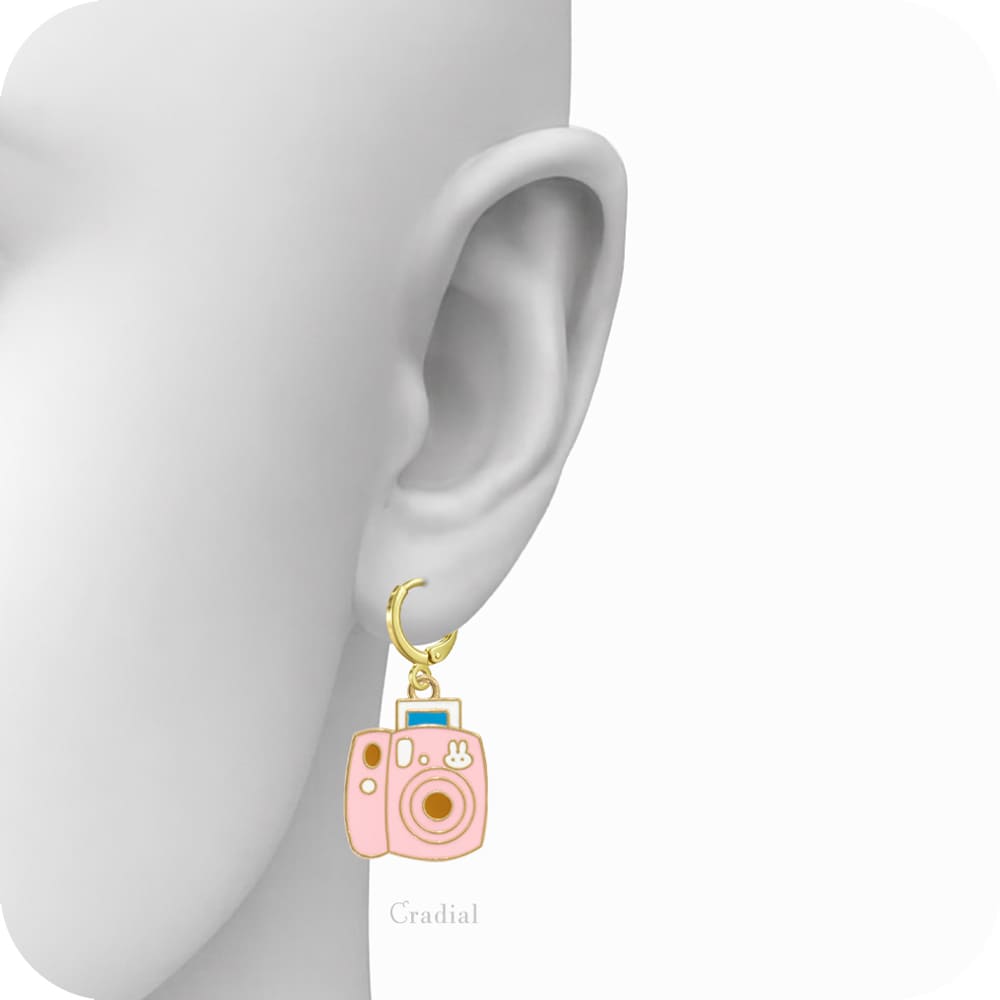 Polaroid Camera Earrings