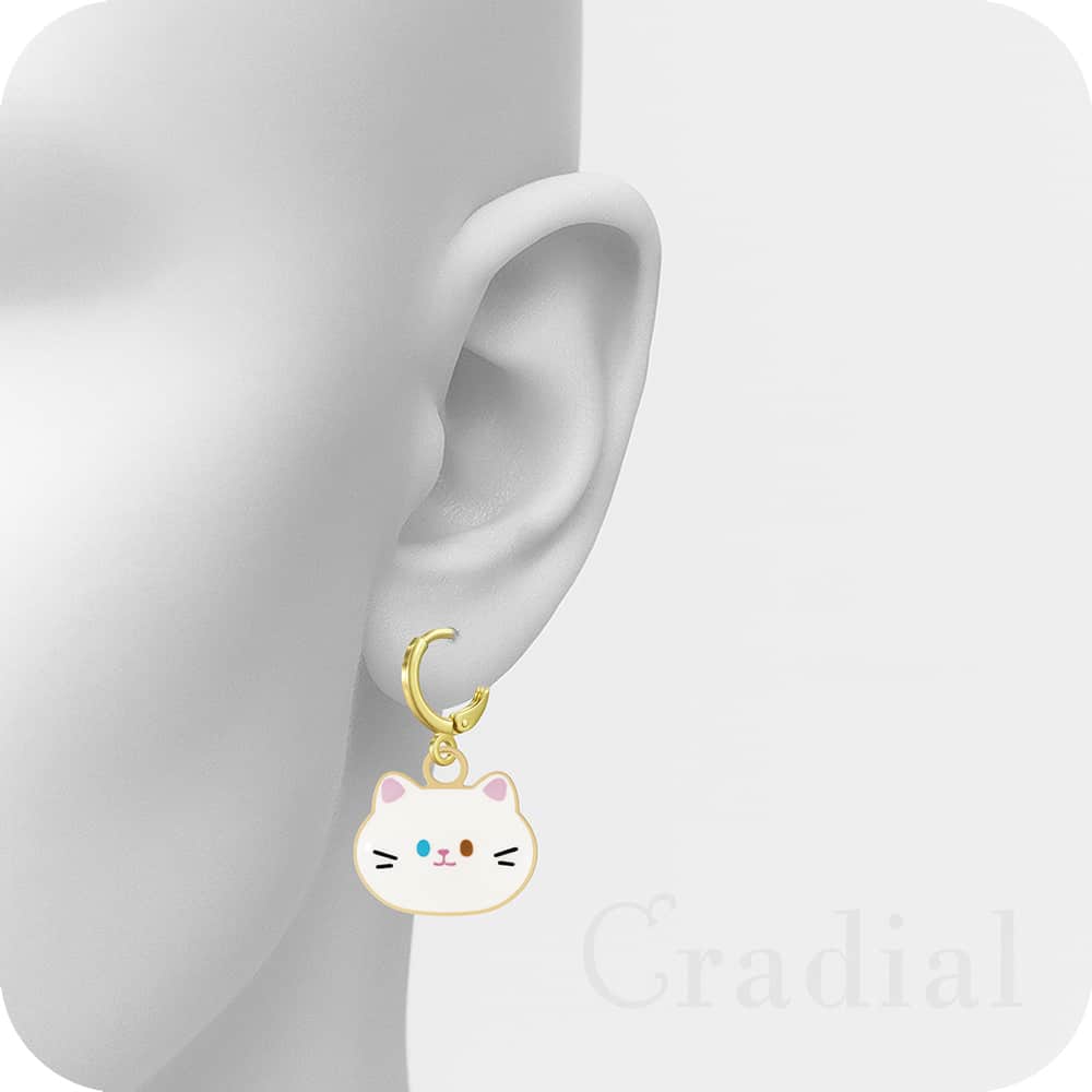 Poppy Cat Earrings