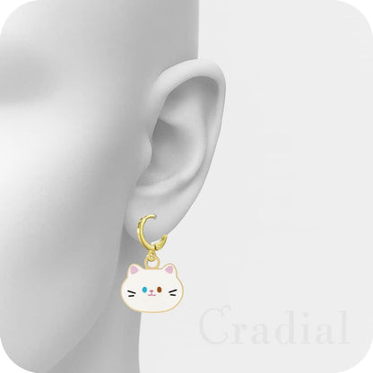 Poppy Cat Earrings