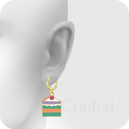 Slice Of Cake Earrings