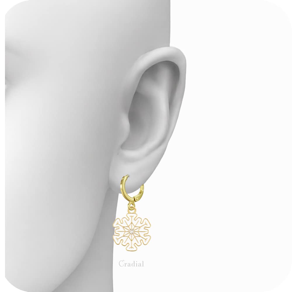 Snowflake Earrings