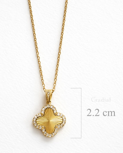 Sun Clover Necklace
