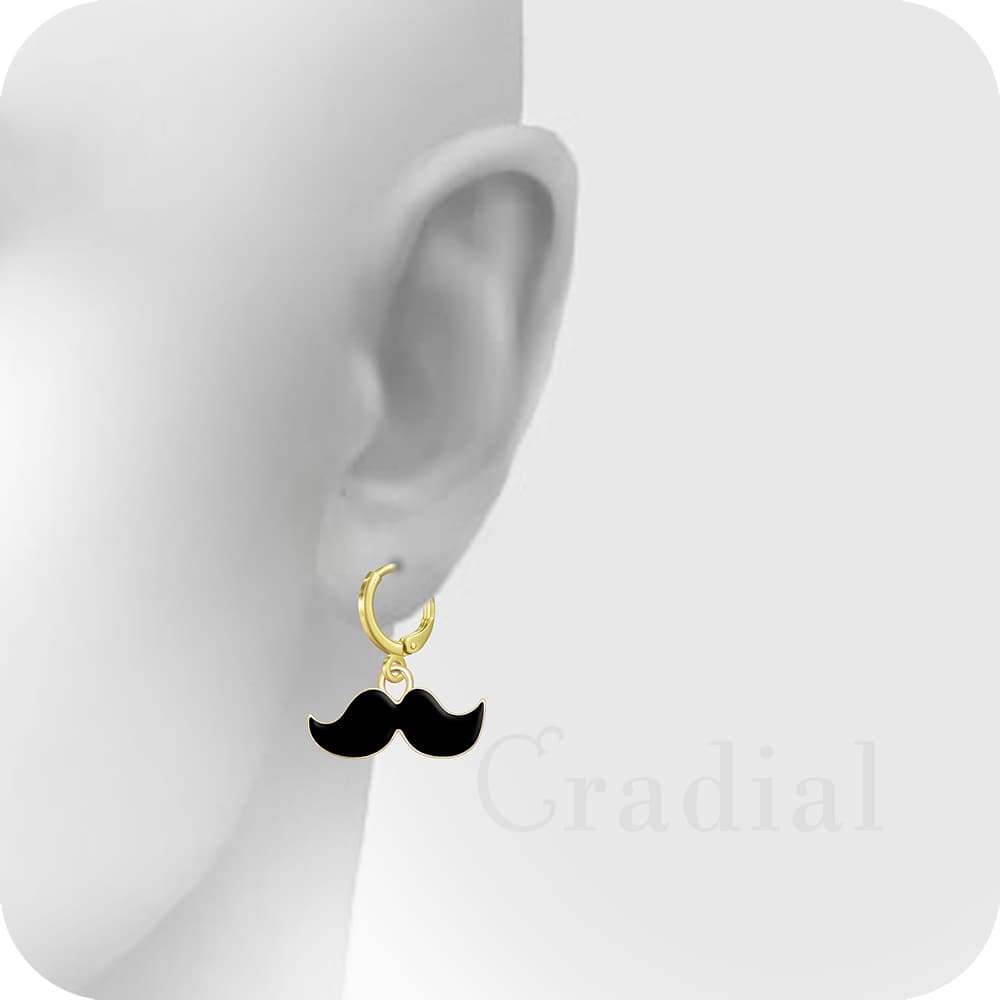 The Moustache Earrings