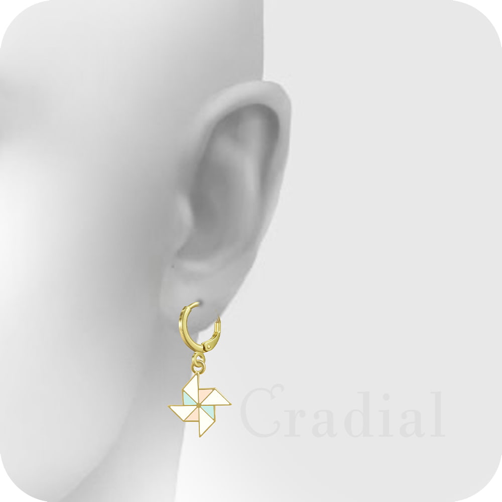 The Pinwheel Earrings