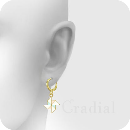 The Pinwheel Earrings
