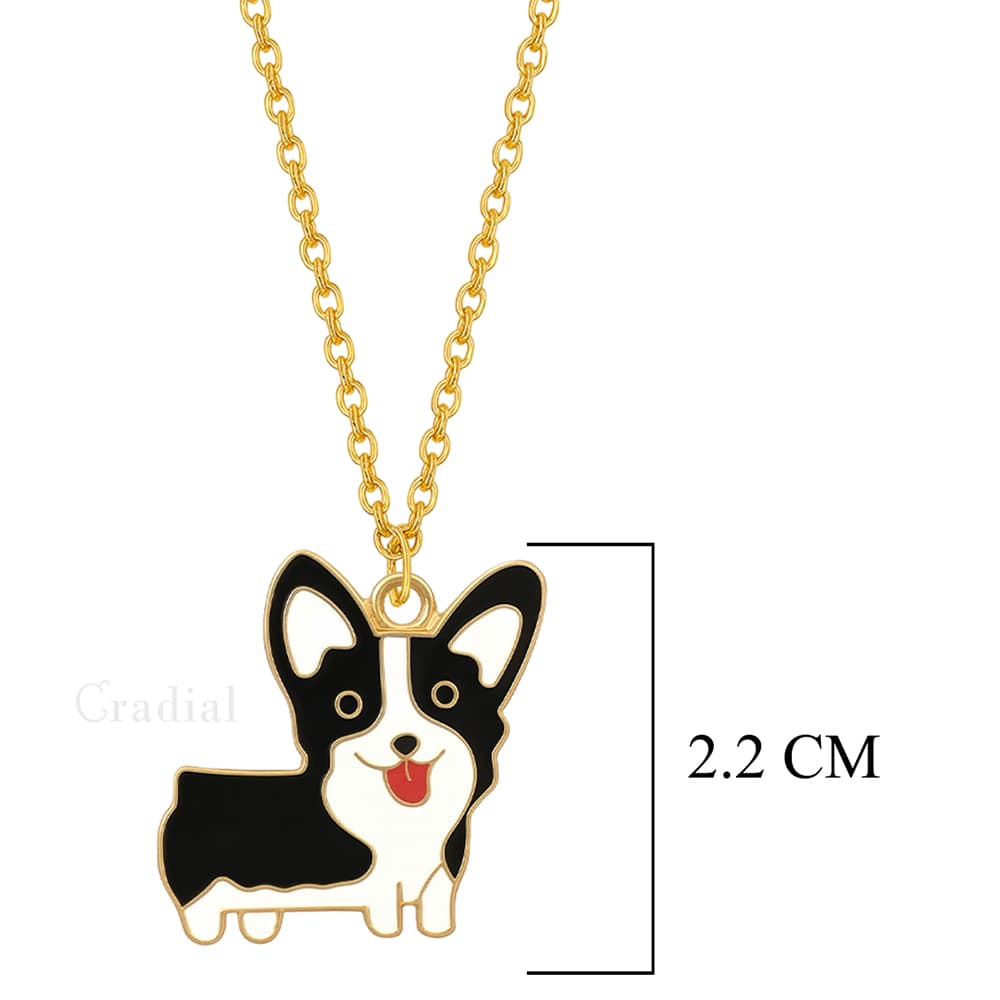 Black Dog Long Necklace