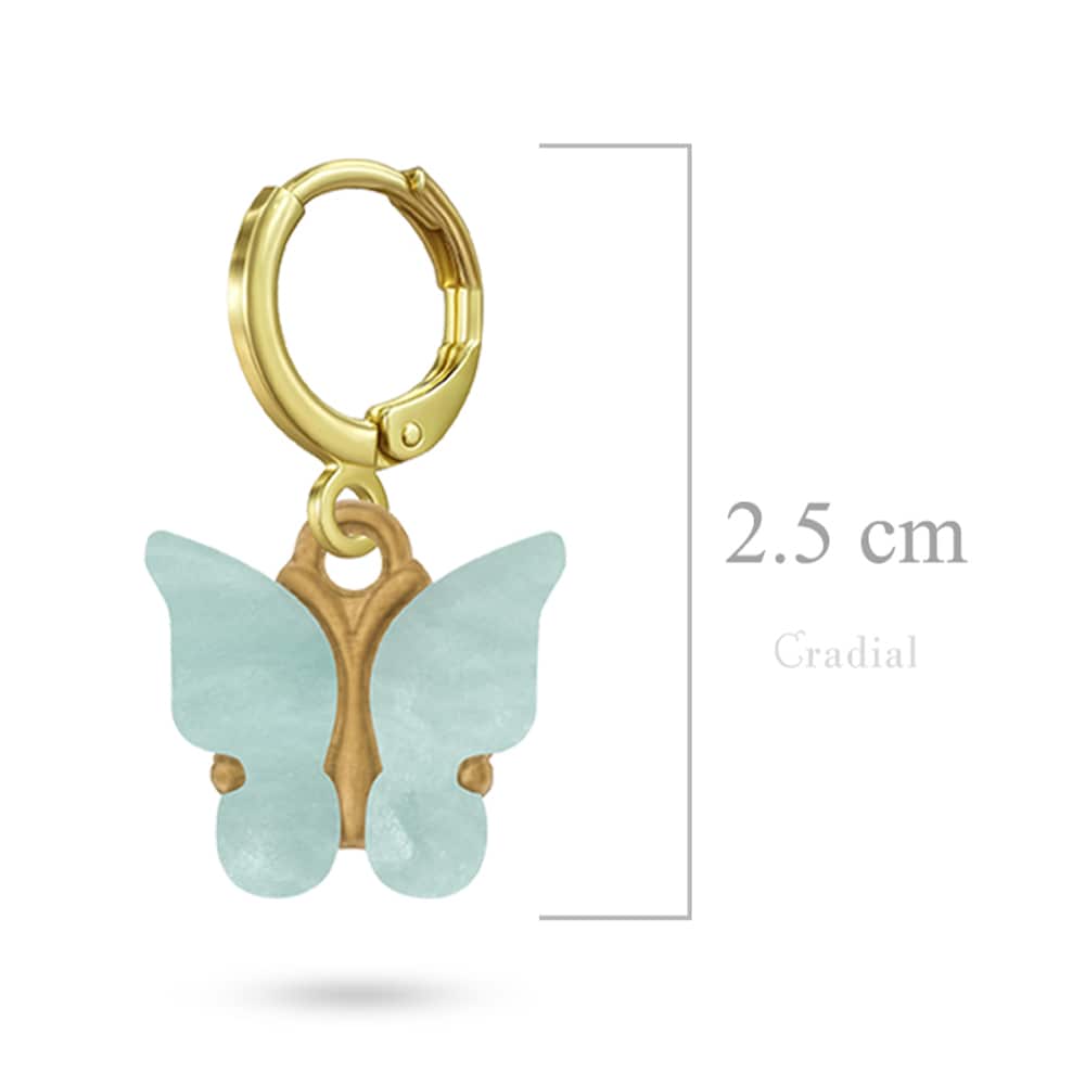 Blue Butterfly Earrings
