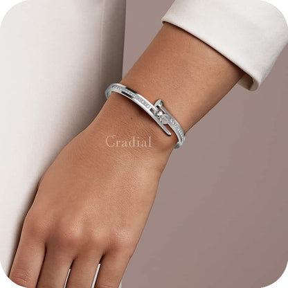 Boltin Silver Bangle
