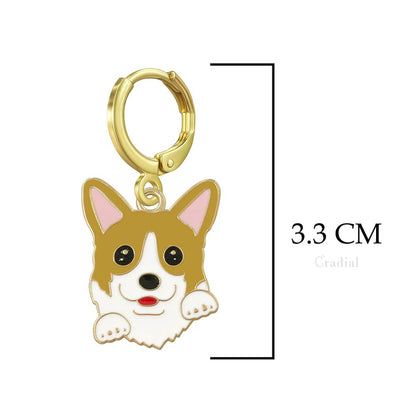 Corgi Earrings