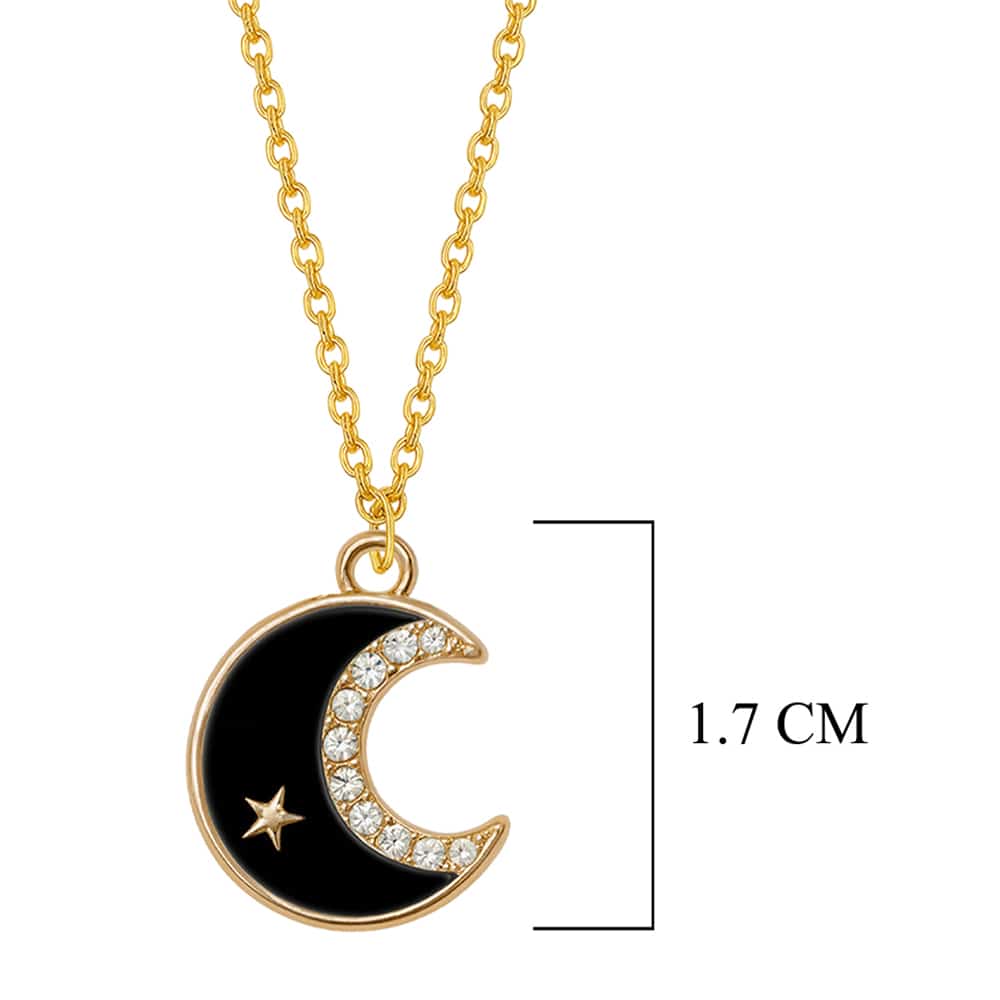 Black Moon Necklace