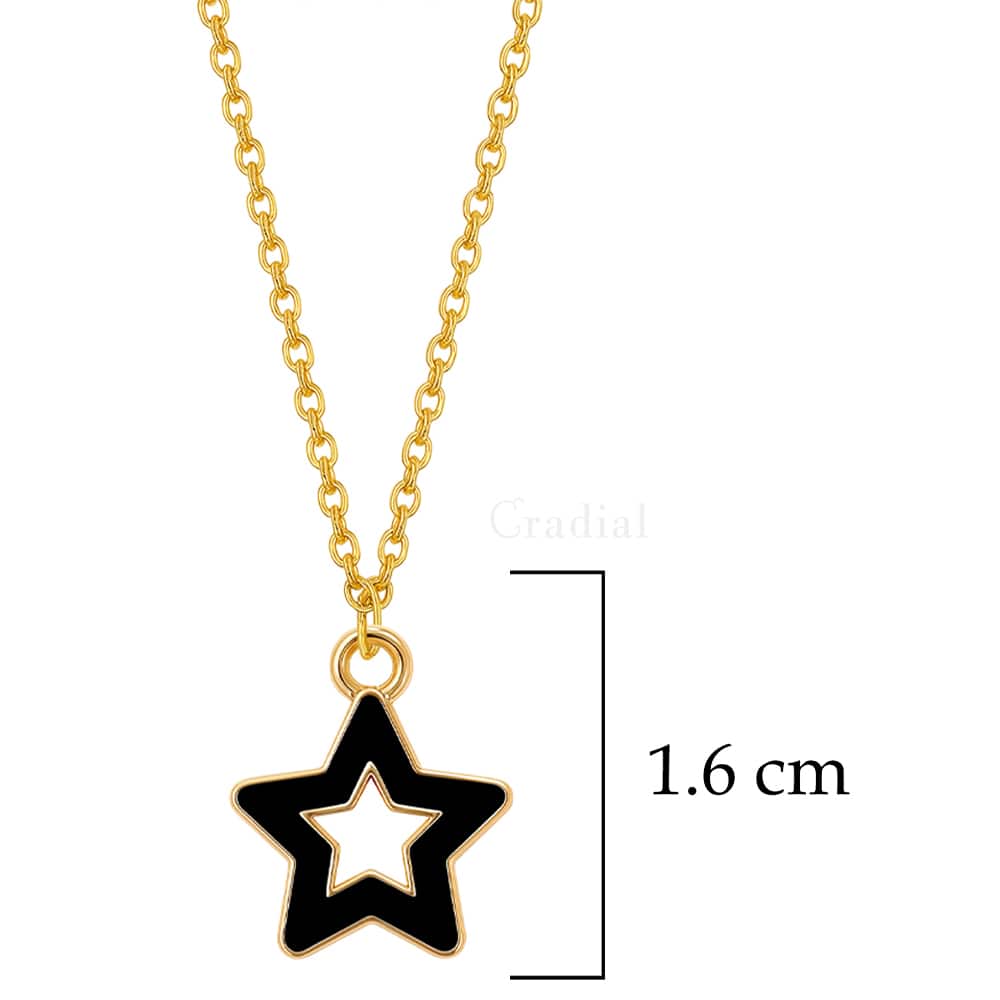 Black Star Necklace