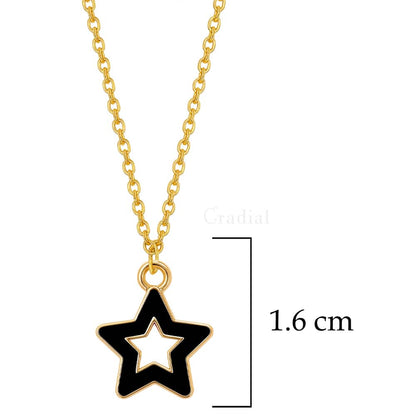 Black Star Necklace
